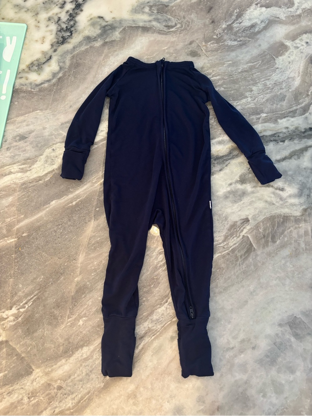 Little Sleepies Navy Zippy